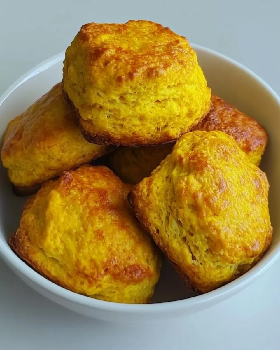 Delicious Cheese & Turmeric Scones shot