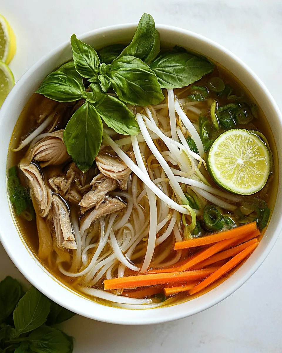 Homemade Chicken Pho Recipe photo