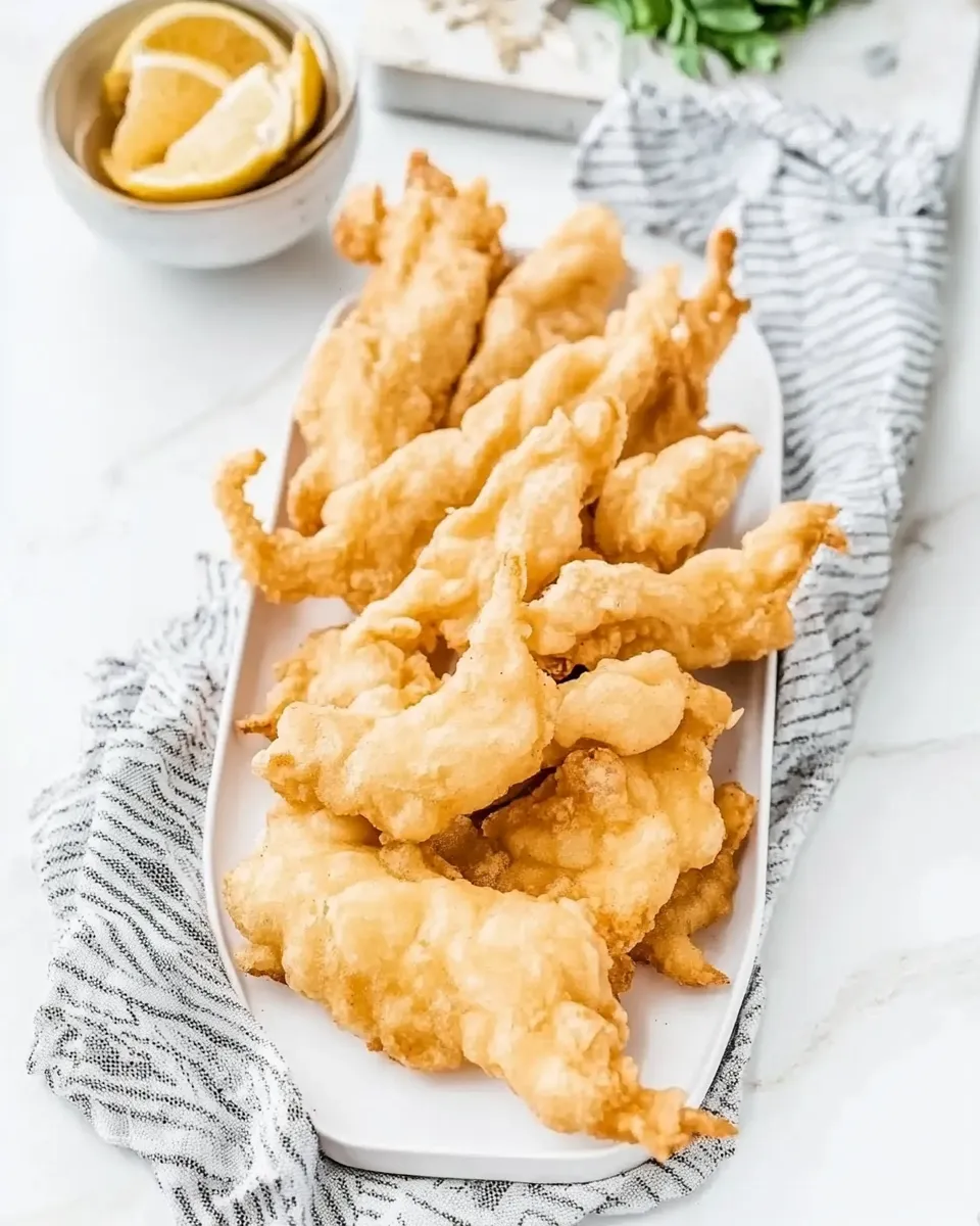 Homemade Chicken Tempura photo