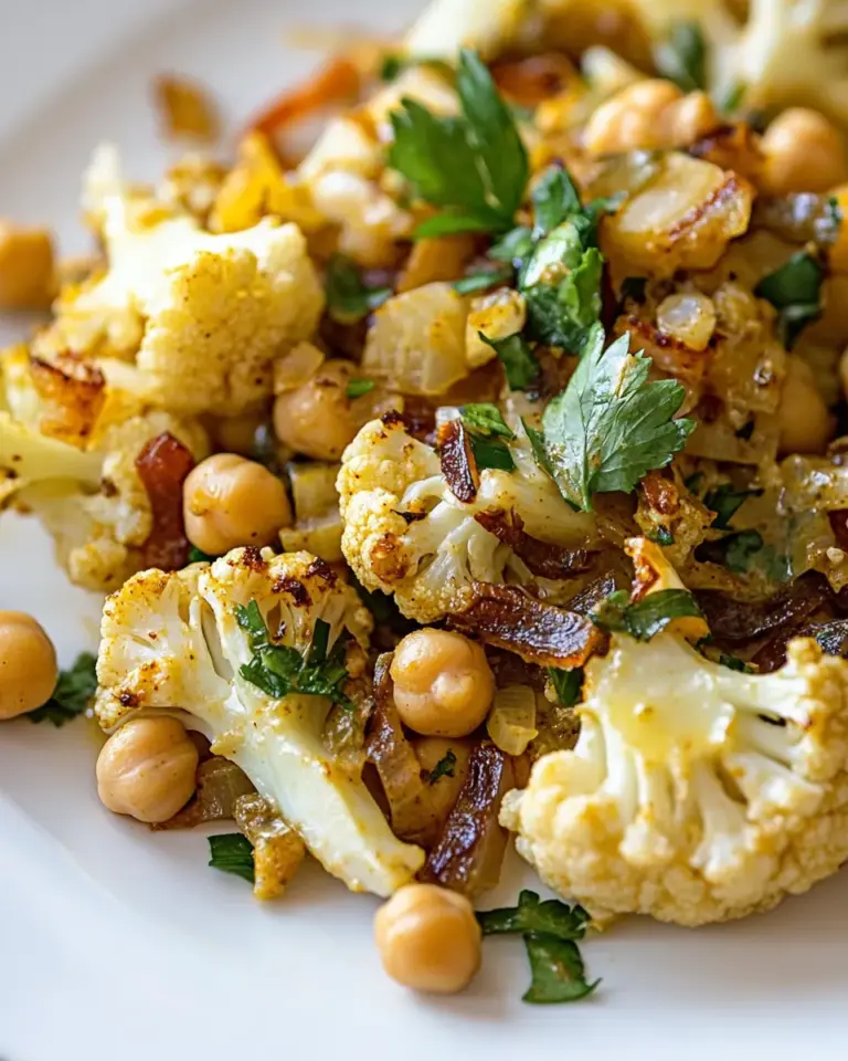 Homemade Chickpeas, Cauliflower, Curry Vinaigrette photo