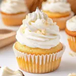 Homemade Coconut Cupcakes photo