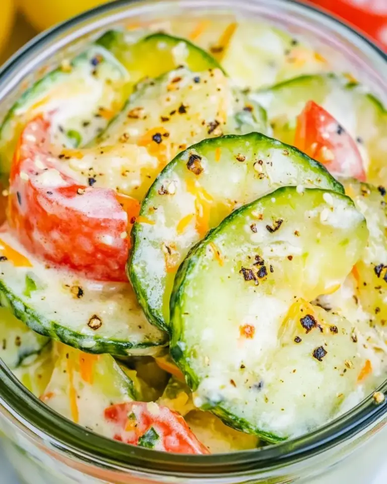 Homemade Cucumber Salad In A Jar photo