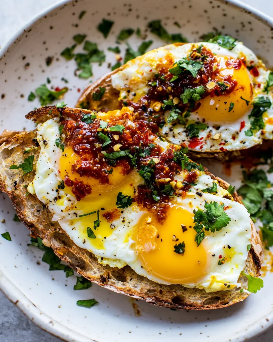 Tasty Dads Easy Cheesy Eggs with Chili Butter. dish image