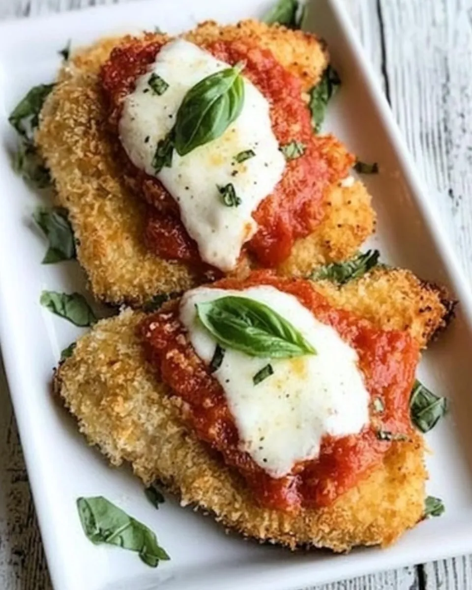 Quick Easy Baked Chicken Parmesan recipe photo