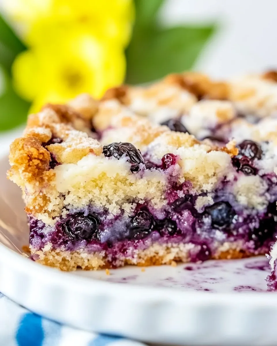 Classic Easy Blueberry Pie Coffee Cake image