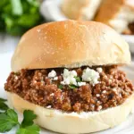 Homemade Greek Sloppy Joes photo