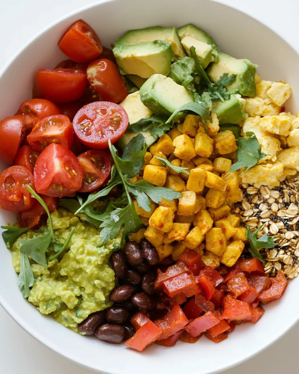 Delicious High-Protein Vegan Breakfast Bowl image