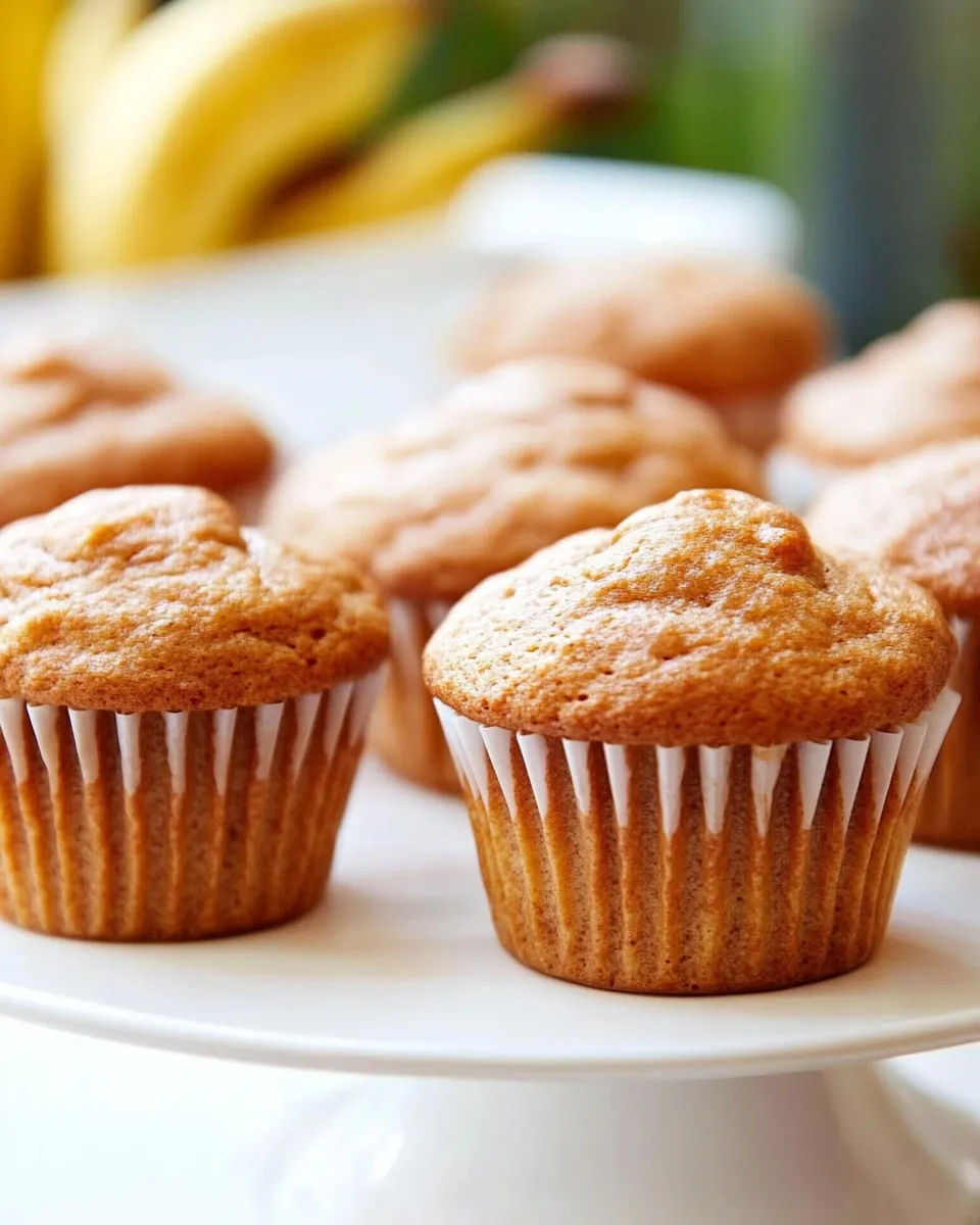 Easy Honey Banana Muffins Recipe shot