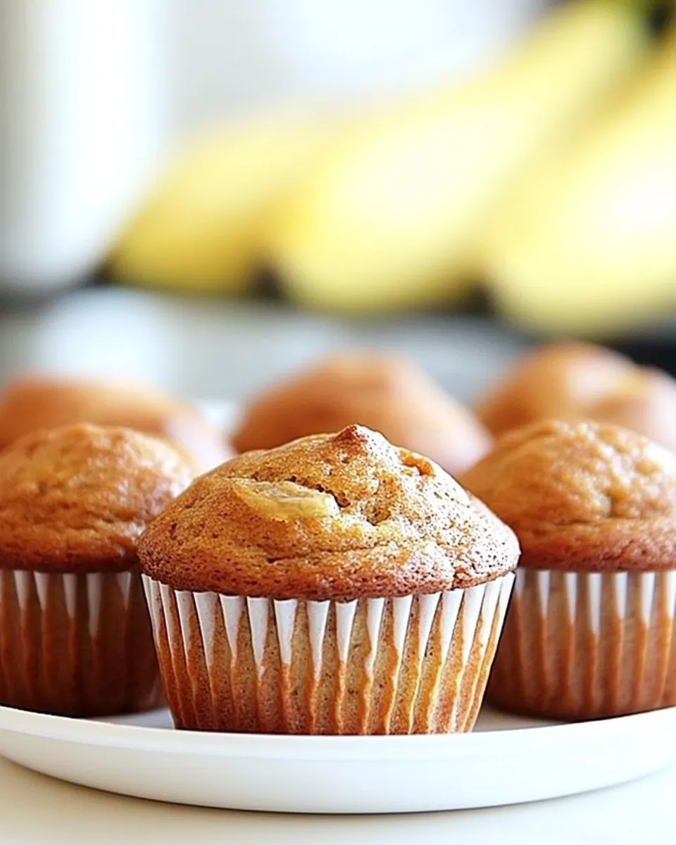 Delicious Honey Banana Muffins Recipe dish photo