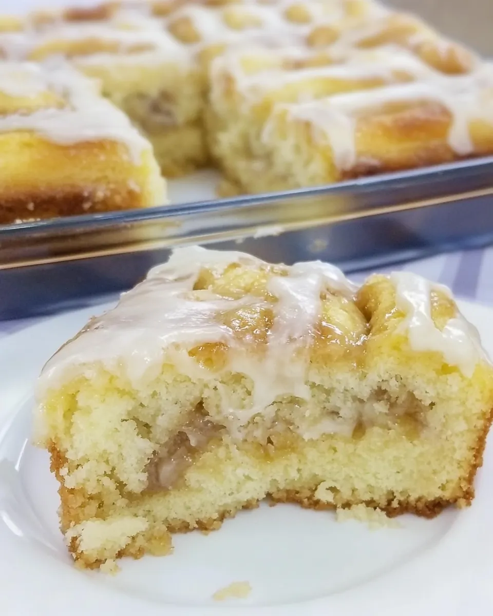 Easy Honey Bun Cake image