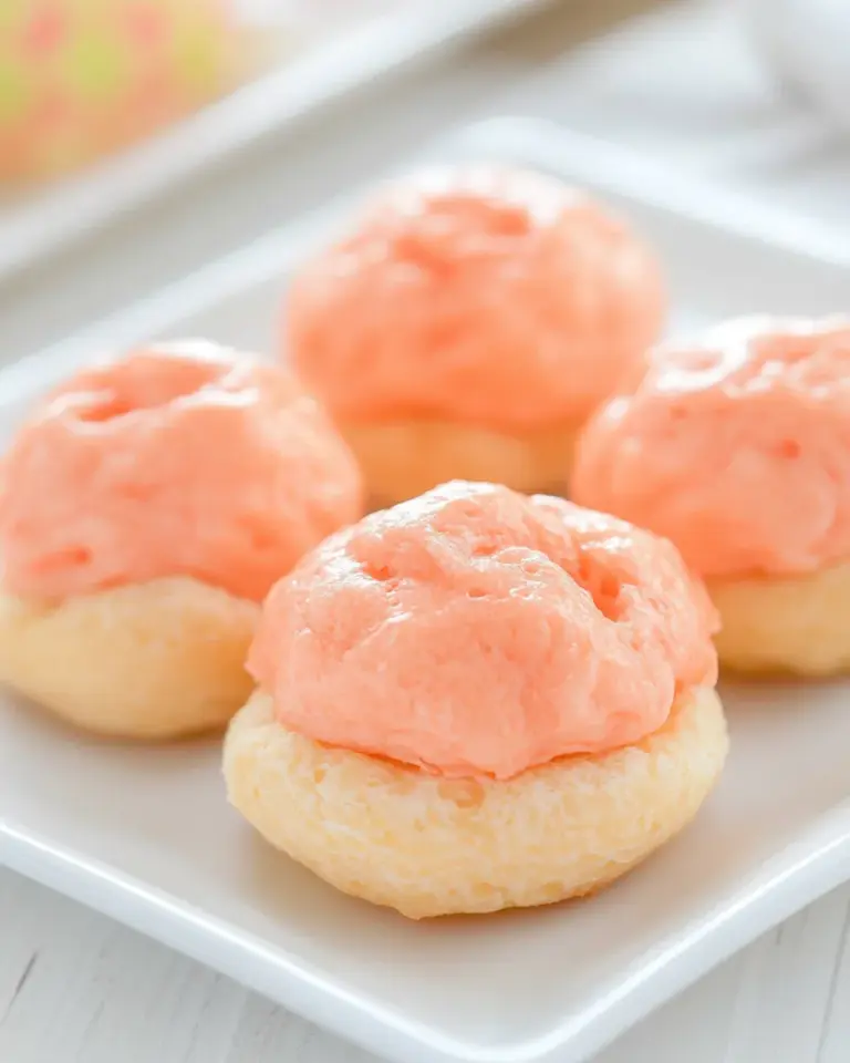 Homemade Jigglypuff Pink Cream Puffs recipe image