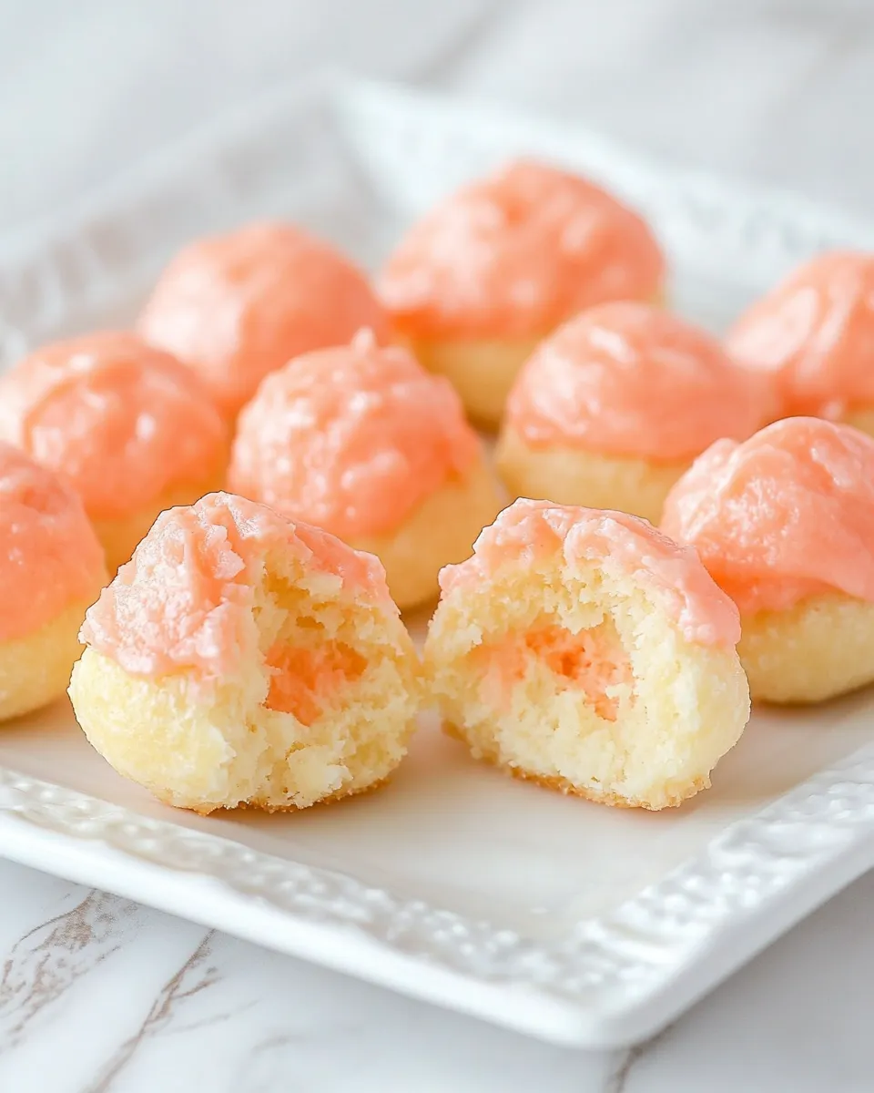 Easy Jigglypuff Pink Cream Puffs food shot