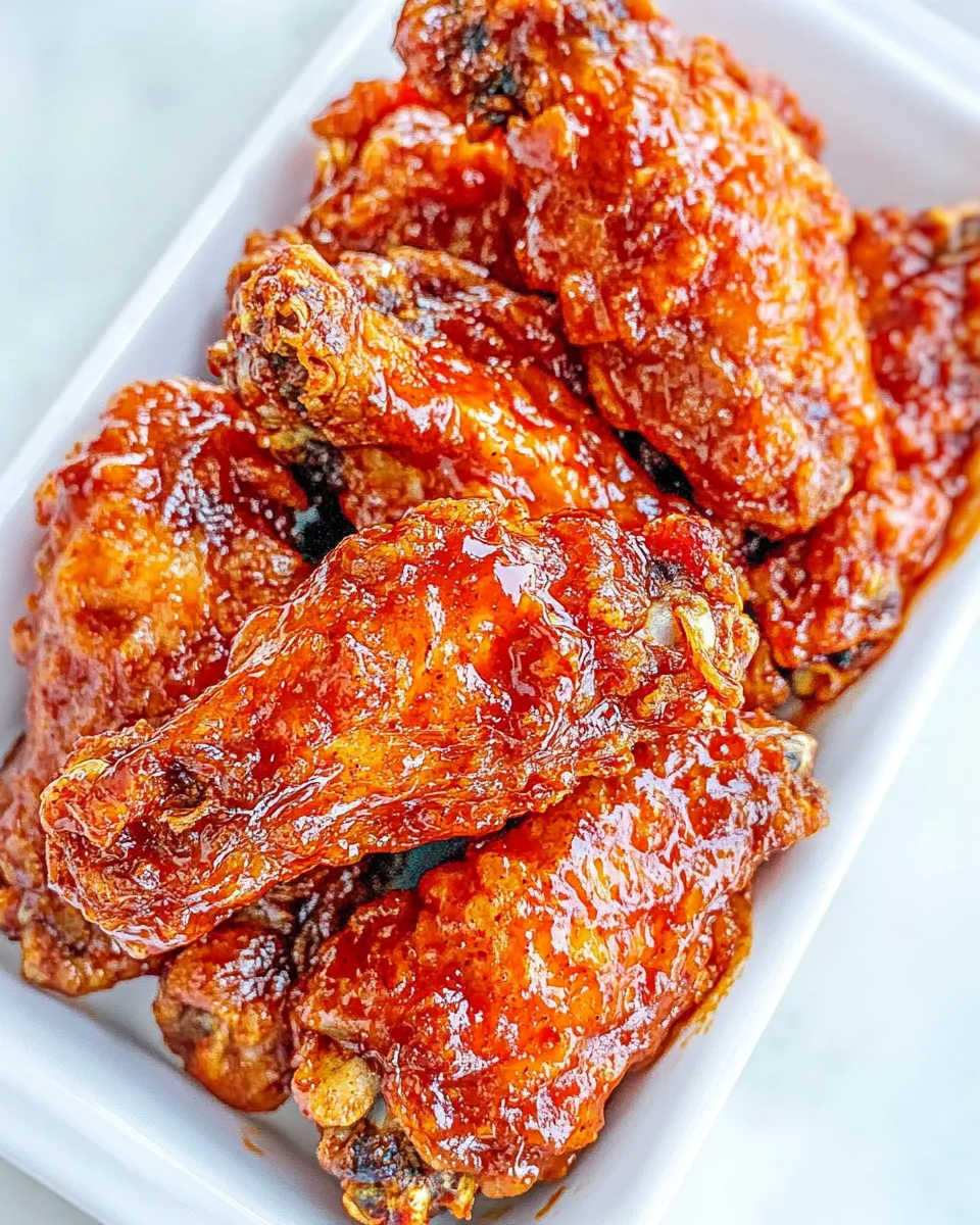Delicious KFC Honey BBQ Wings (Copycat Recipe) image