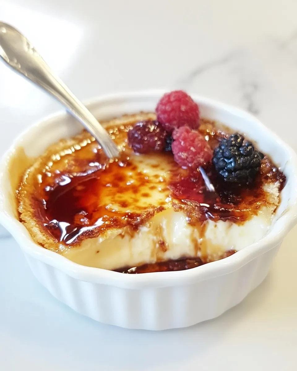 Classic Keto Creme Brulee image