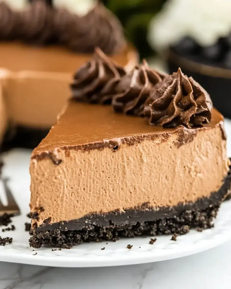 Easy No-Bake Nutella Cheesecake photo