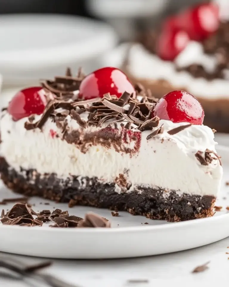 Homemade No Bake Black Forest Cheesecake photo