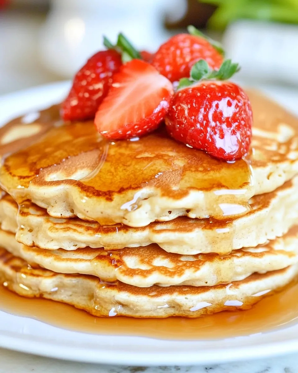 Easy Oatmeal Pancakes recipe photo