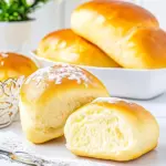Homemade Pan Sobao / Sobado (Breakfast Bread Roll) photo