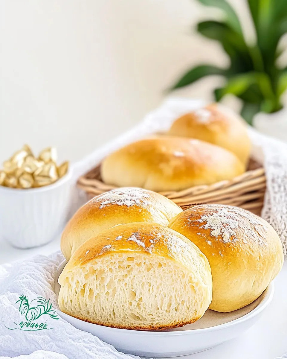 Classic Pan Sobao / Sobado (Breakfast Bread Roll) image