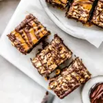 Homemade Peanut Butter Chocolate Crunch Bars photo