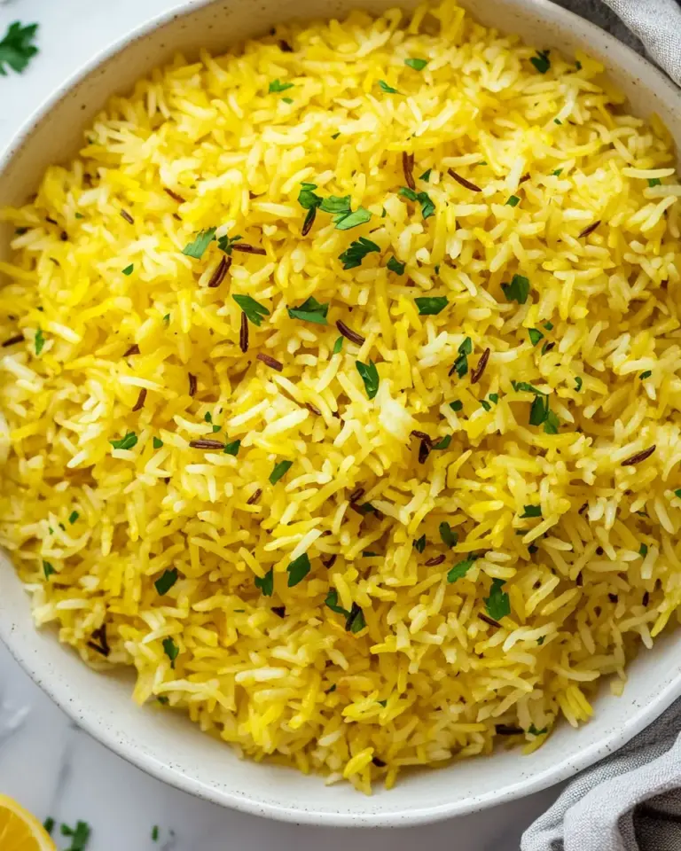 Homemade Saffron Rice recipe photo