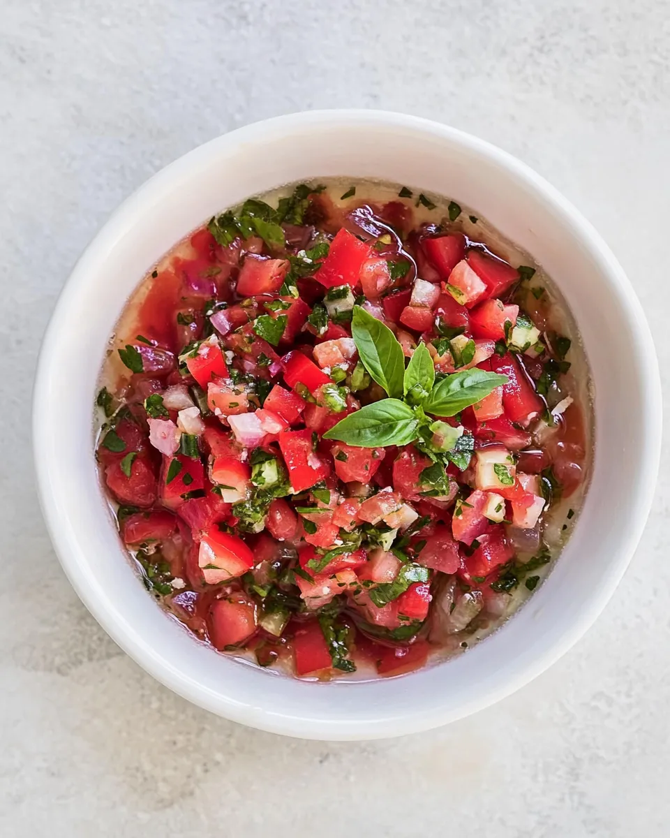 Homemade Sauce Vierge photo