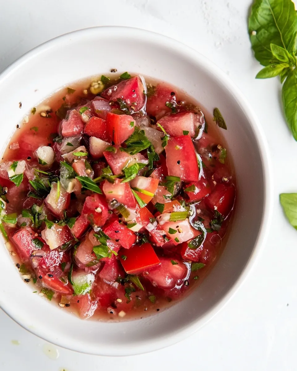 Easy Sauce Vierge recipe photo