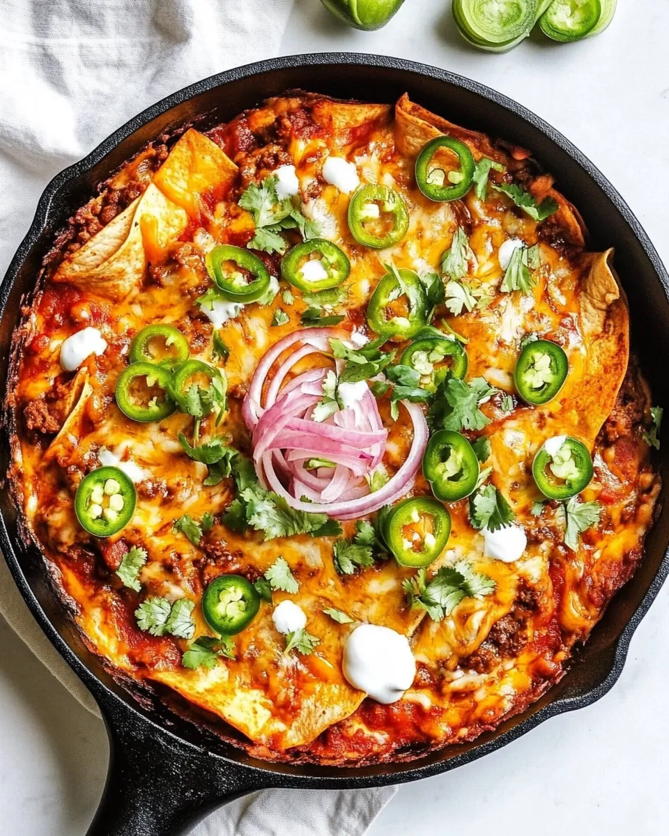 Easy Skillet Vegetarian Enchiladas recipe photo
