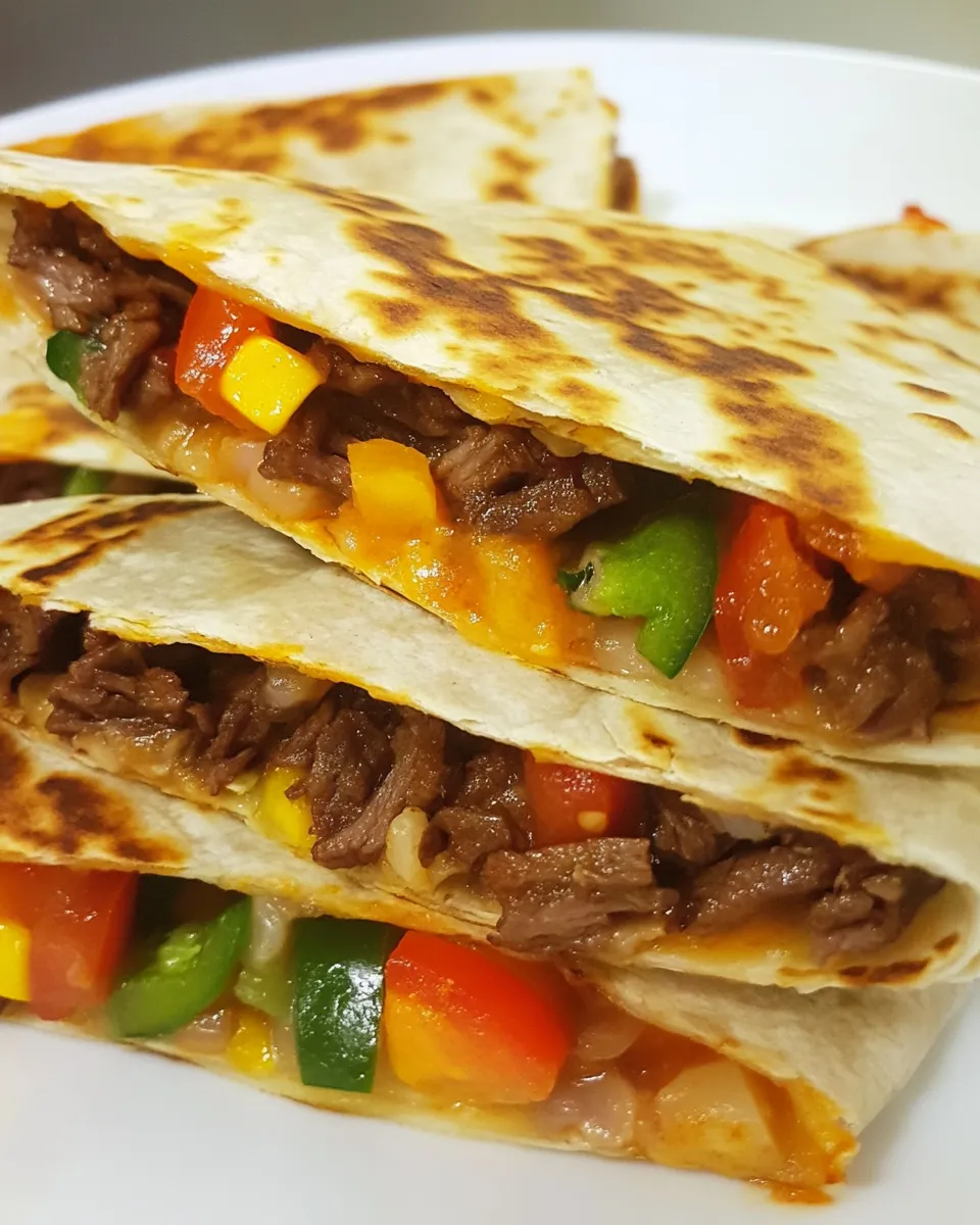 Best Spicy Beef Quesadillas image