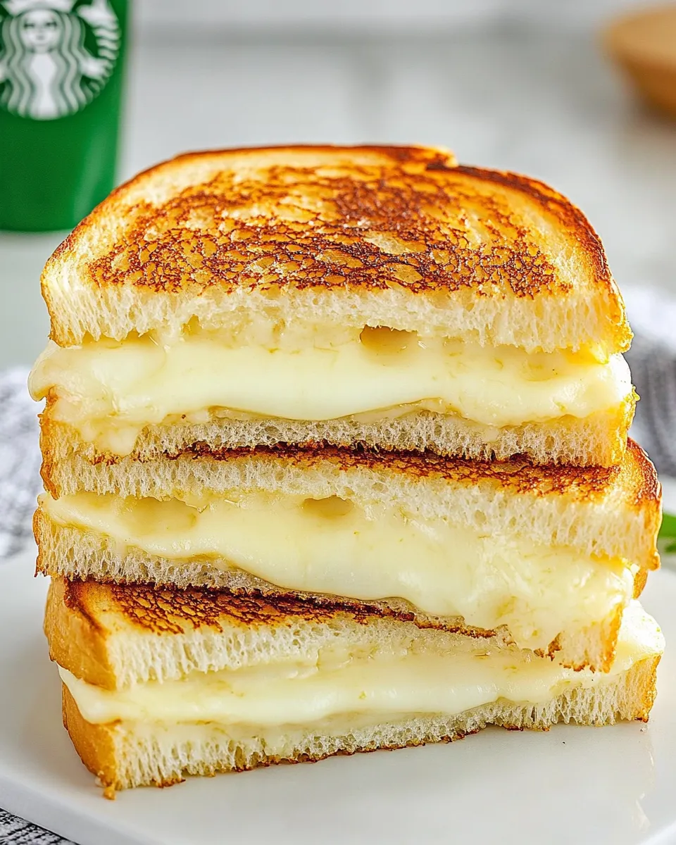 Easy Starbucks Grilled Cheese Sandwich Recipe (Easy Copycat) shot
