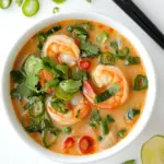 Homemade Thai Coconut Shrimp Soup photo