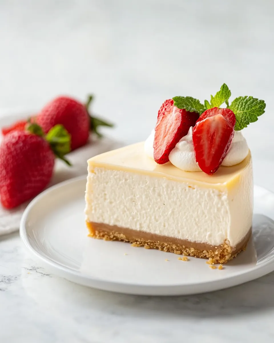 Homemade The Best New York-Style Cheesecake photo