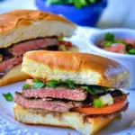 Homemade Torta Recipe (Mexican Steak Sandwich) photo