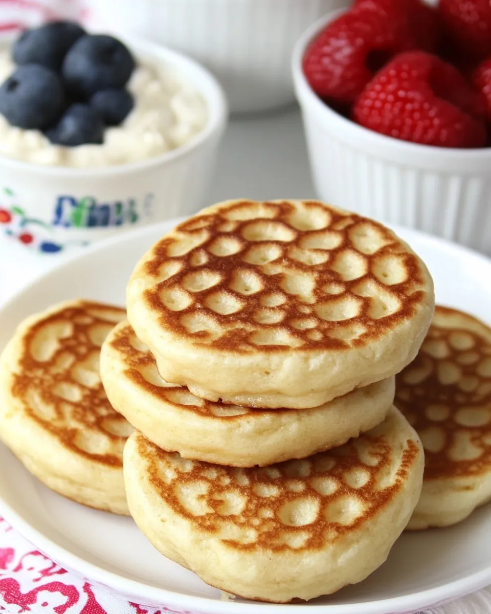 Easy Traditional English Crumpets recipe photo