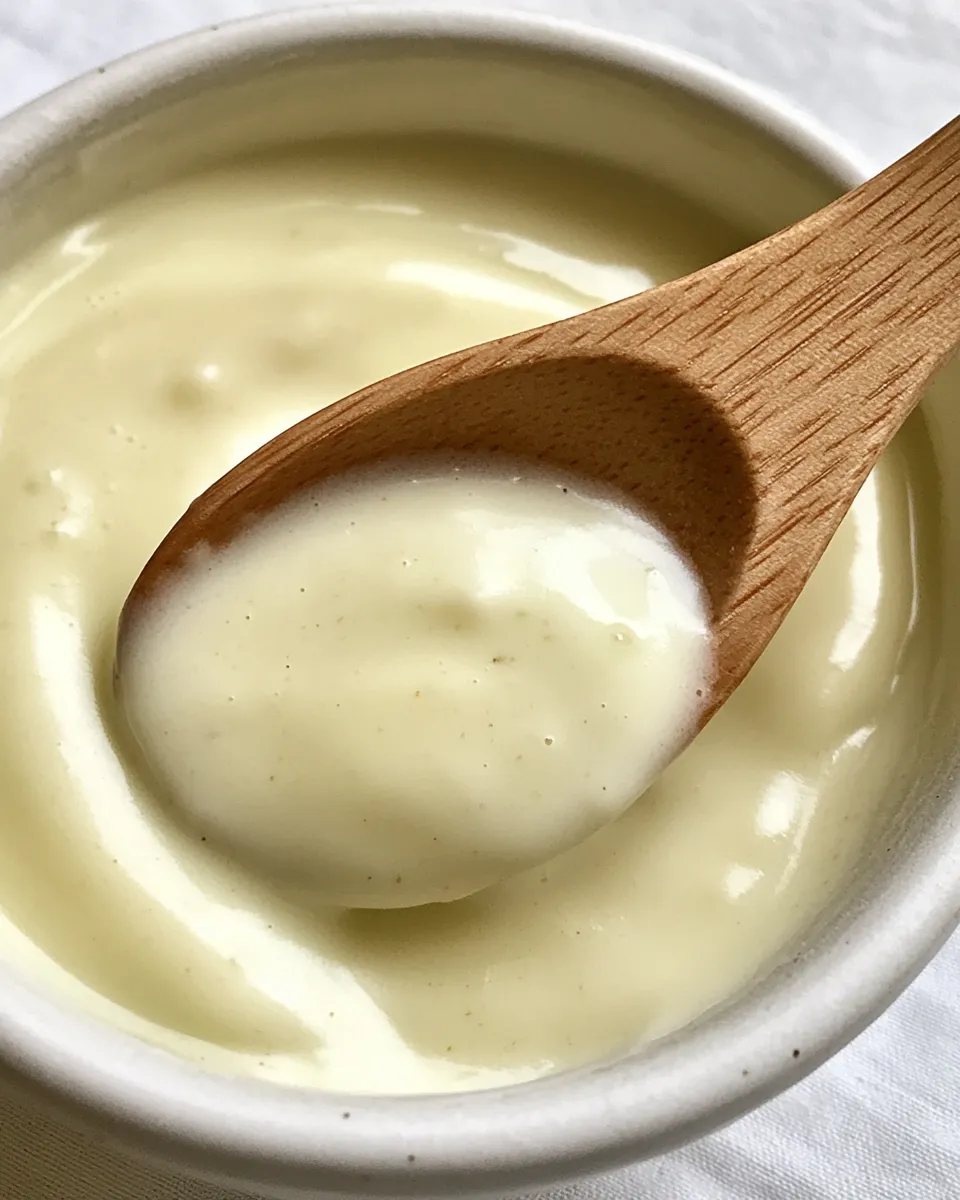 Easy Vegan Bechamel Sauce dish photo