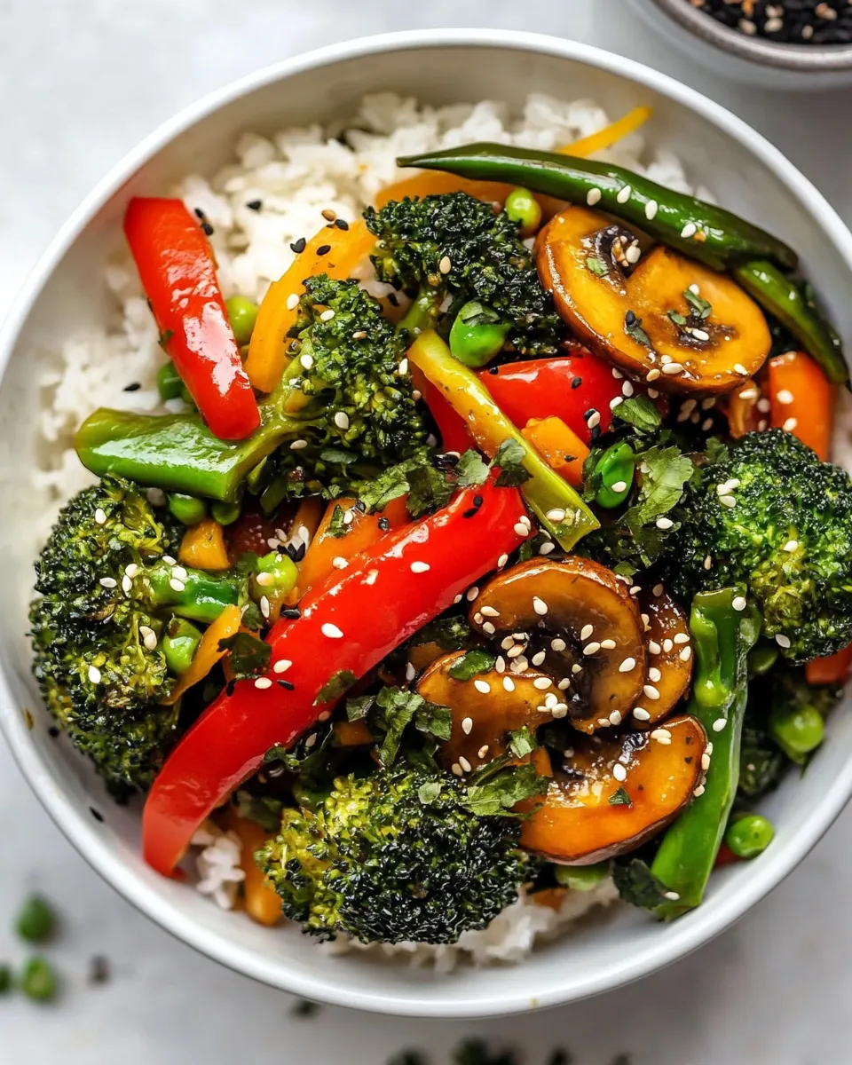 Homemade Vegetable Stir Fry photo