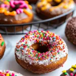 Homemade Whole Wheat Greek Yogurt Donuts photo