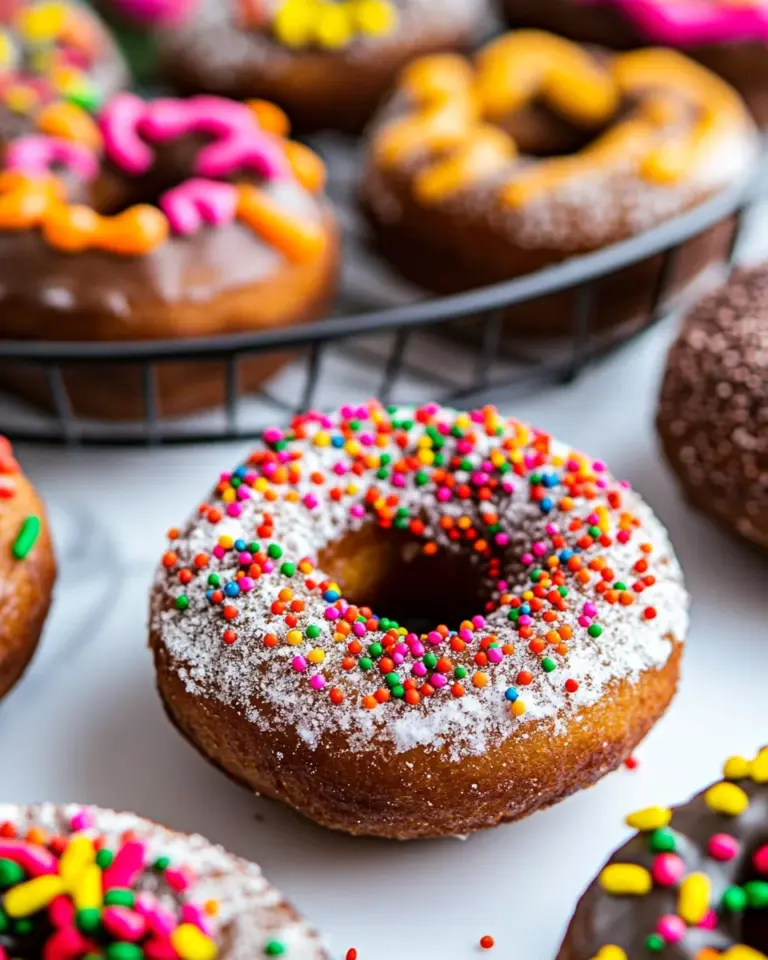 Homemade Whole Wheat Greek Yogurt Donuts photo