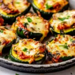 Homemade Zucchini Pizza Bites (Air Fryer Or Oven) recipe photo