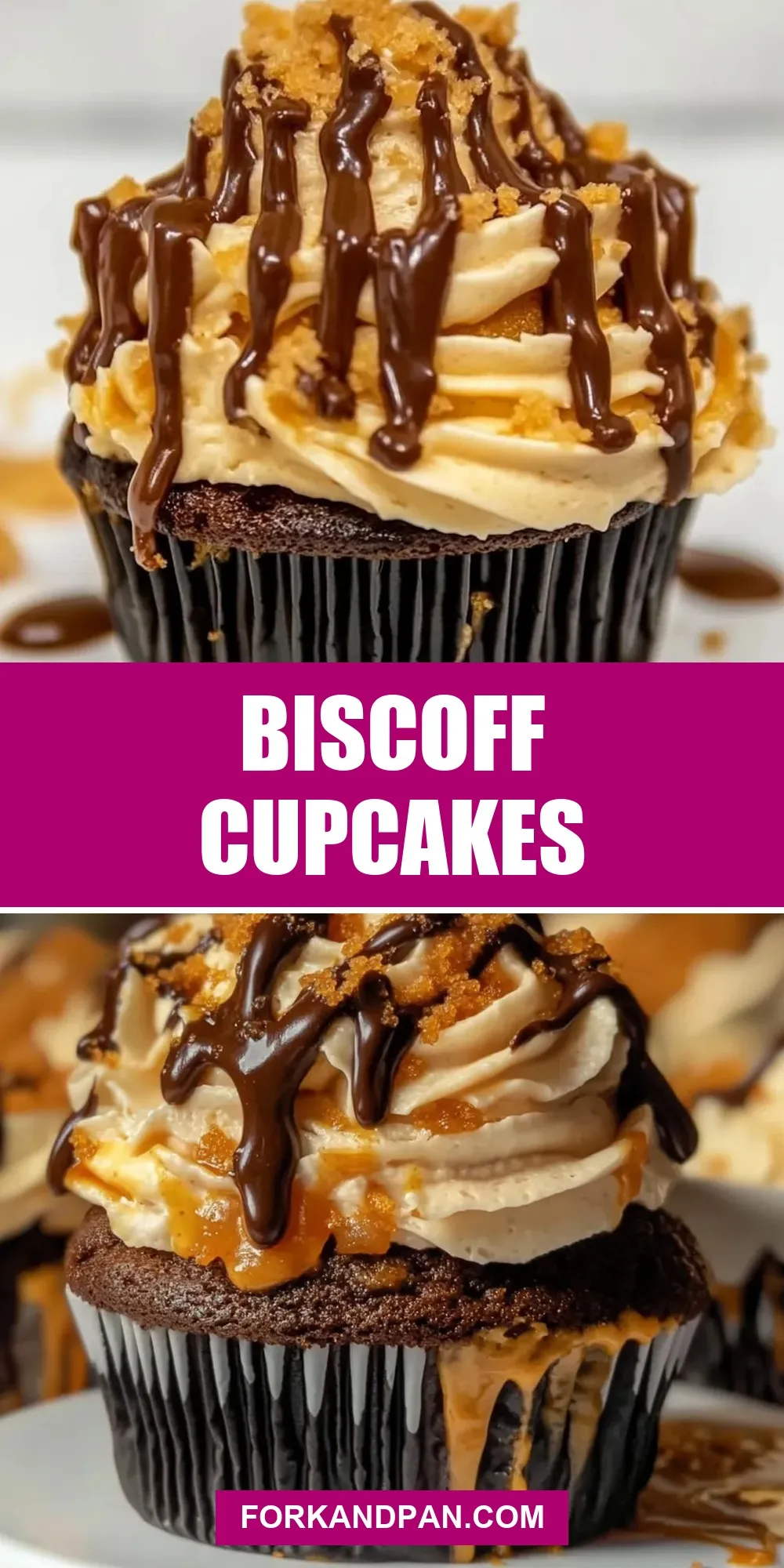 Biscoff Cupcakes Recipe