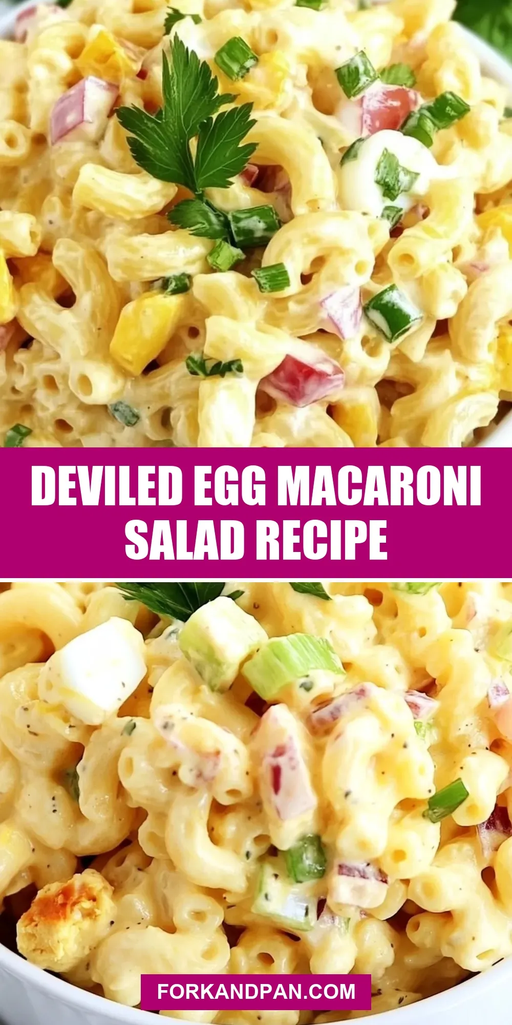 How To Make Amazing Deviled Egg Macaroni Salad
