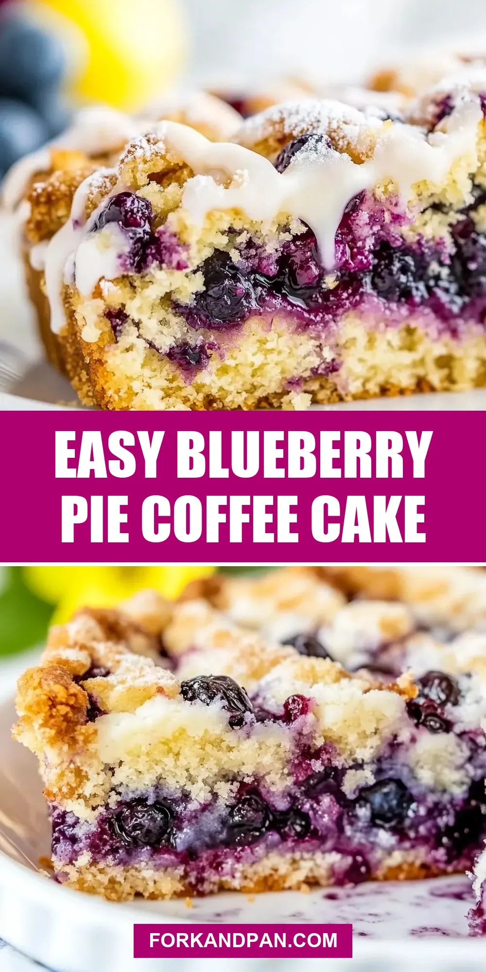 Easy Blueberry Pie Coffee Cake (Delicious & Delicious)