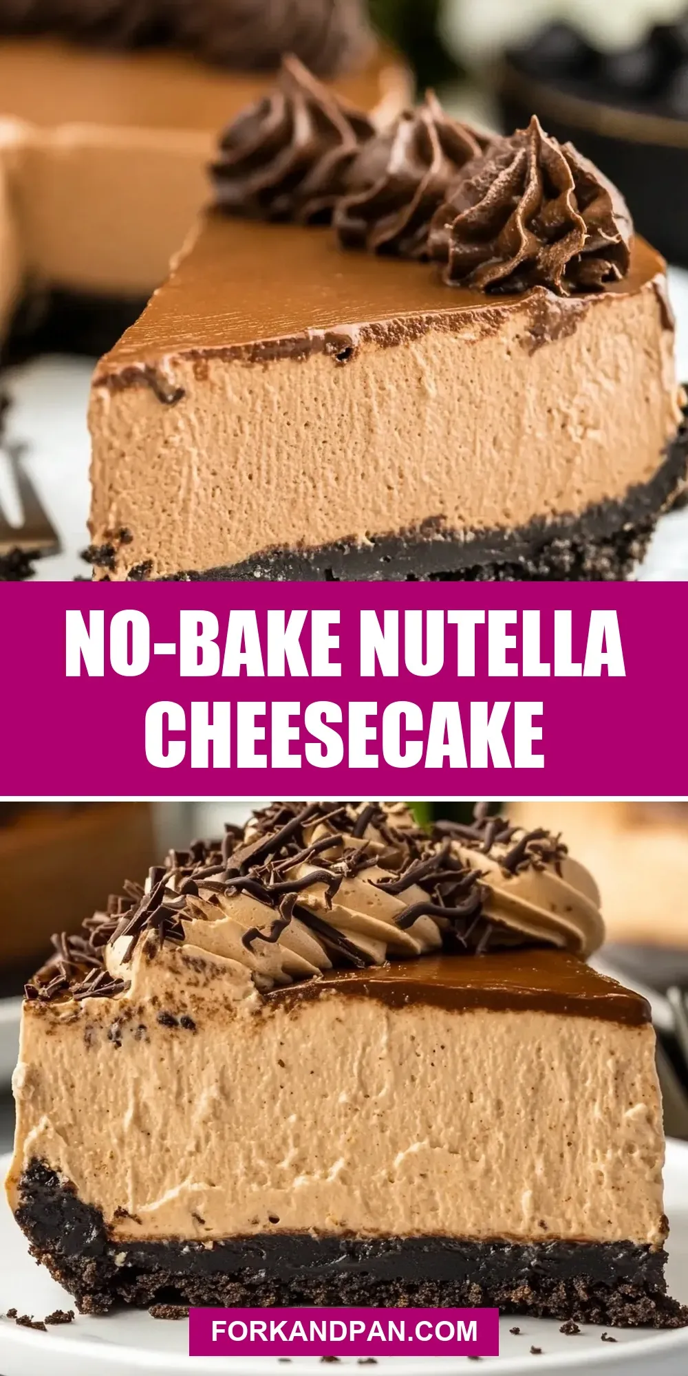 How To Make Ultimate No-Bake Nutella Cheesecake