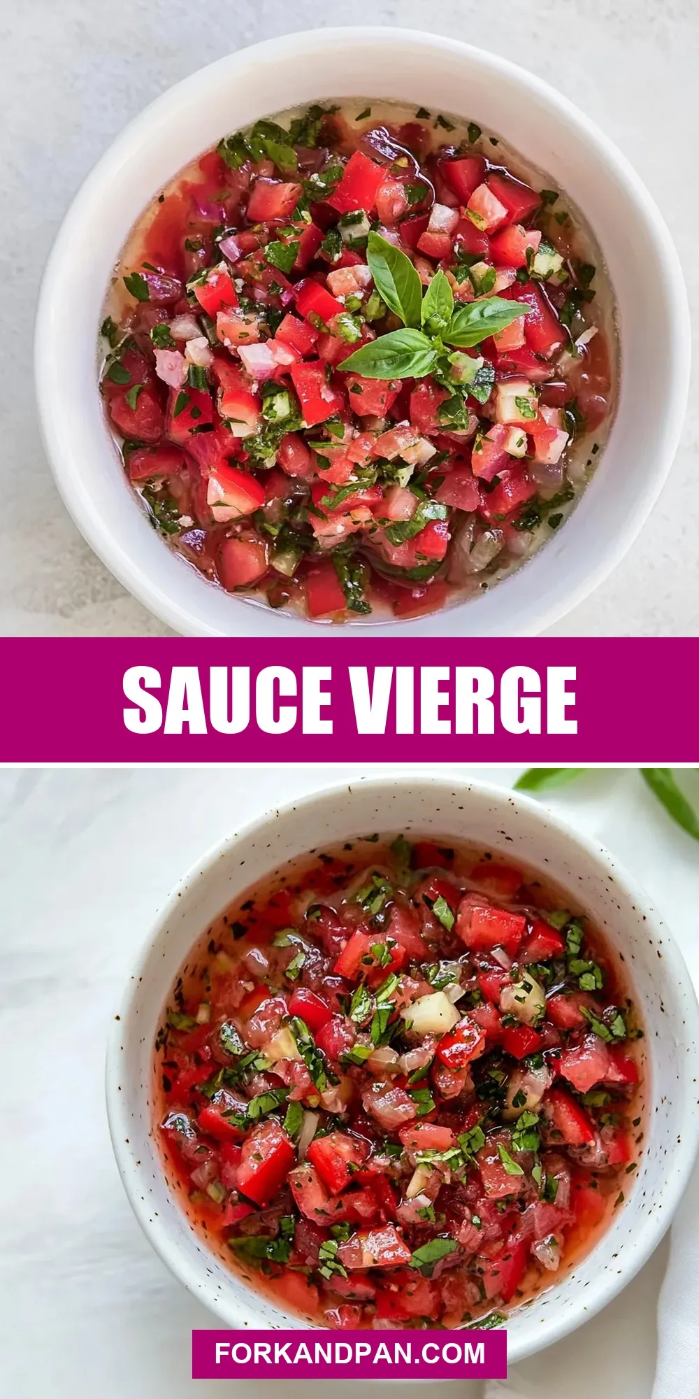 Easy Sauce Vierge Recipe