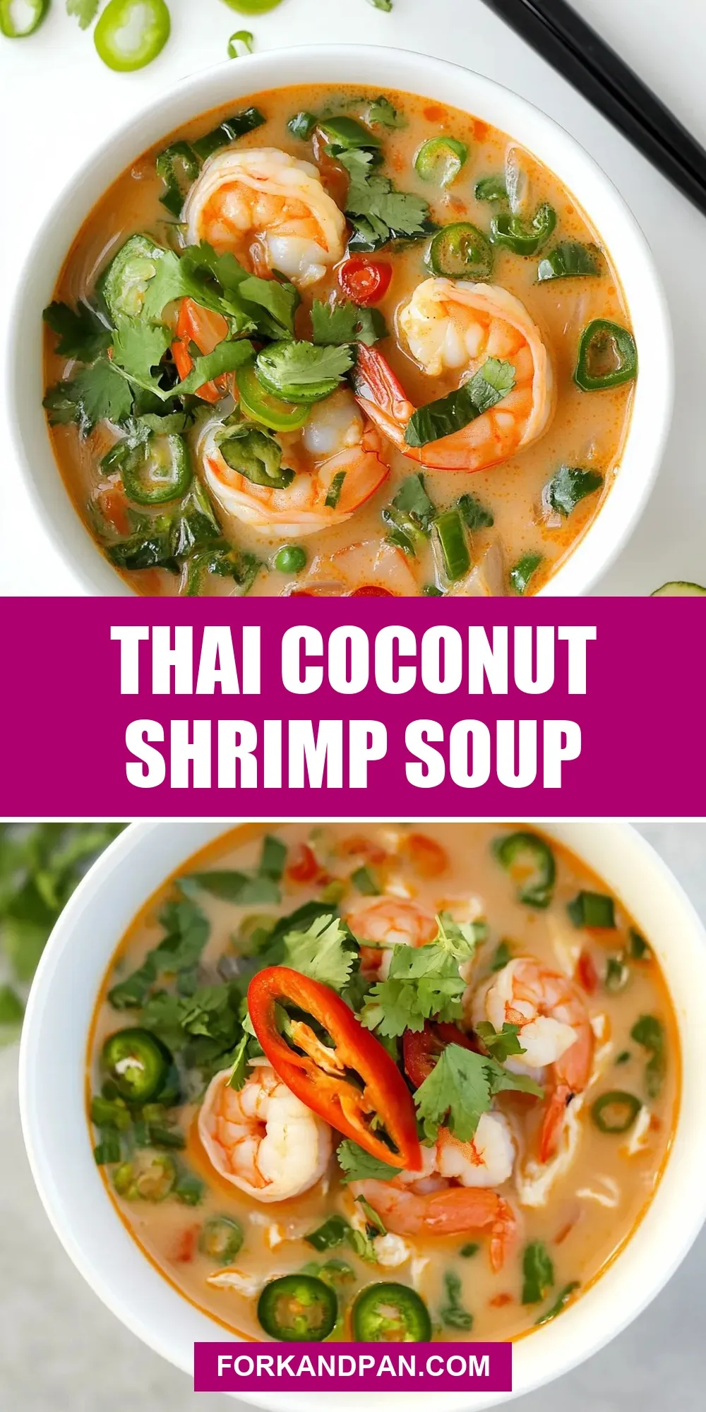 Easy Thai Coconut Shrimp Soup Recipe