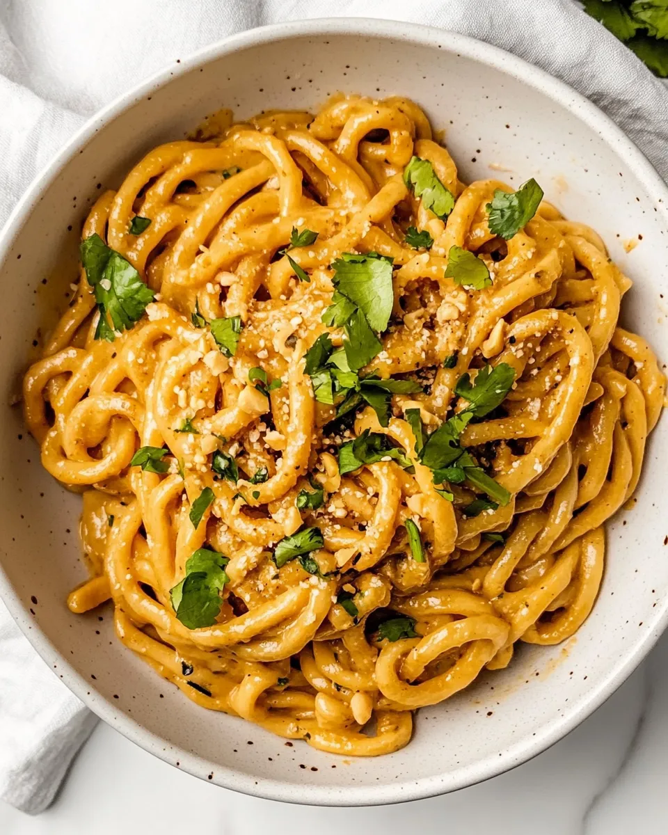 Easy 10 Minute Peanut Noodles photo