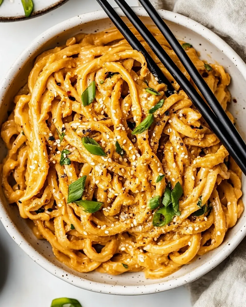 Delicious 10 Minute Peanut Noodles recipe photo