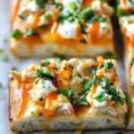 Healthy 30-Minute Buffalo Chicken French Breads. photo