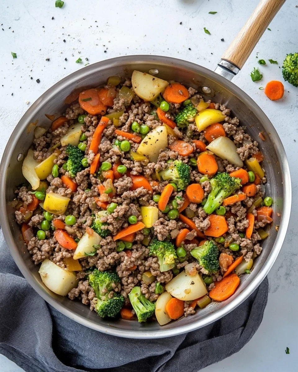 Easy 30-Minute Teriyaki Ground Beef Skillet with Vegetables photo