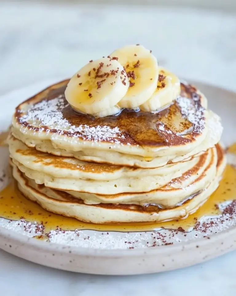 Easy 4-Ingredient Protein Pancakes photo